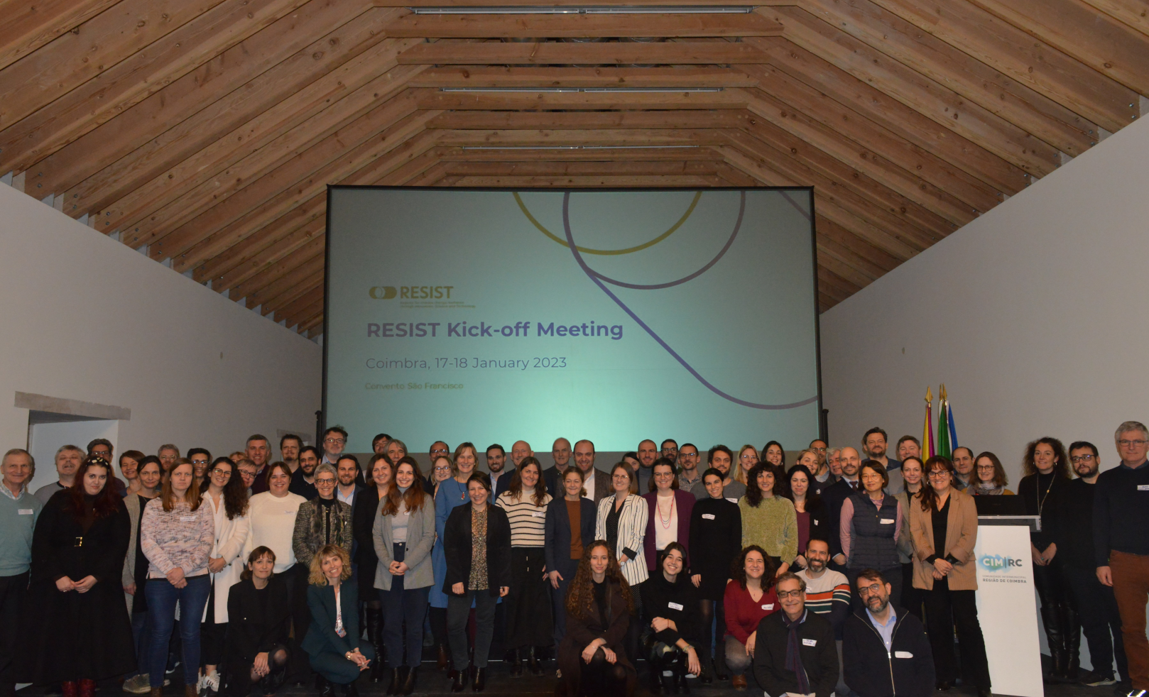 Reunió d'inici del projecte RESIST a Coïmbra, Portugal | Foto: RESIST